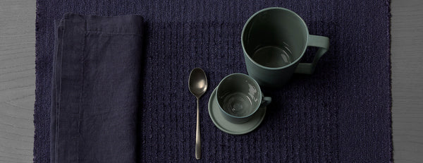 Emma Barclay Eclat Runner Da Tavola In Velluto Con Effetto Diamante - Nero, 33x183 Cm