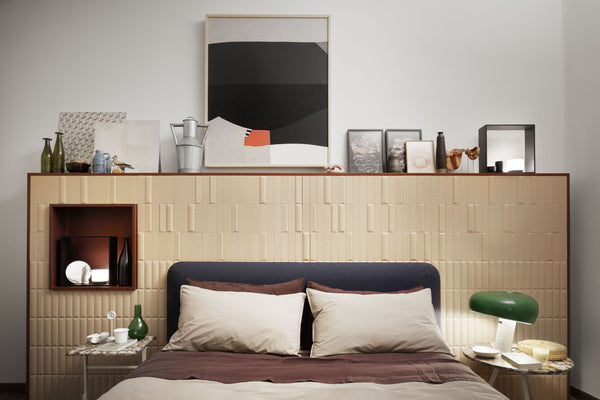 Society Limonta veste il letto di ‘The apartment’